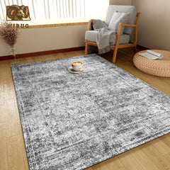 HIRUG folded rug showing thin, foldable design for easy storage and portability