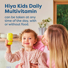 HIYA refillable bottle with sticker pack encouraging daily routine