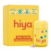 HIYA front glass bottle packaging showing clean-label benefit