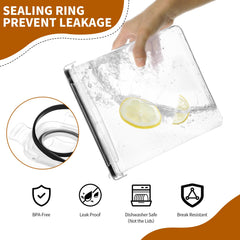 HKJ Chef pour spout open pouring cereal into a bowl for spill-free serving