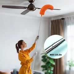 Hohoky spider-web duster head close-up removing cobwebs effectively