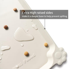 Hoki Found close-up of high lip showing spill containment benefit