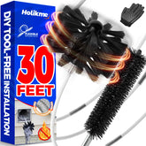 Holikme front packaging showing kit contents and 30ft reach for safer vents