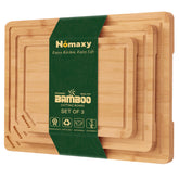 Homaxy front view of three-board set showing sustainable design and convenience