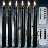 Homemory black taper front packaging shows elegant set and convenience