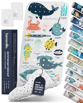 Homerella front packaging showing colorful ocean animals and product benefits