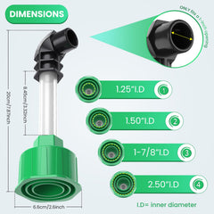 Homeslea ribbed elbow detail for grip and secure drain seal