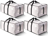 HOMESURE front view tote showing capacity and semi-transparent body for quick identification