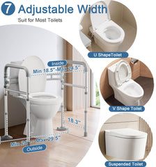HOMLAND close-up of foam-wrapped handle showing comfortable non-slip grip for standing and sitting