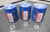 Honda genuine oil filter front packaging showing part number and OEM quality