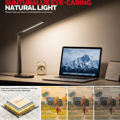 Honeywell lamp base ports picture showing USB-A and USB-C ports for convenient device charging