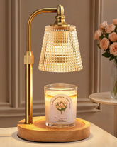 Hong-in front view lamp showing flameless wax warming benefit