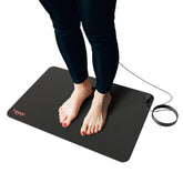 hooga grounding mat front view showing full mat and clean surface benefit