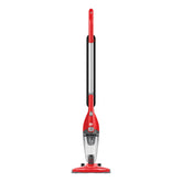 Hoover Dirt Devil front view showing slim stick design and easy storage benefit