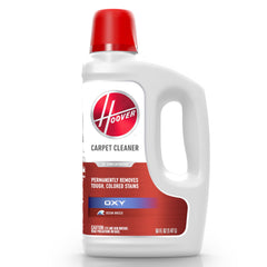 Hoover bottle front packaging showing ocean breeze label and 50 oz for clear selection benefit