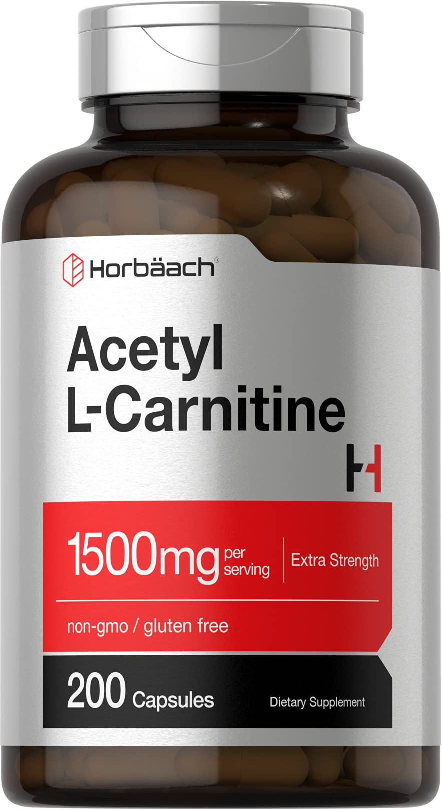 Horbäach front packaging showing bottle and label for clear product identification and trust