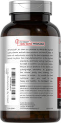 Horbäach capsules spread on surface illustrating capsule count and supplemental convenience