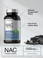Horbäach powder texture detail emphasizing purity and free-form NAC