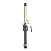 HOT TOOLS front angle extended barrel showing long gold barrel for easier styling