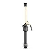 HOT TOOLS front view of extended barrel curling iron showing professional design and reach