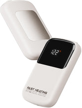 Hotdot front view packaging showing both warmers and gift-ready box, highlights portability