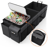 HOTOR front view showing organized compartments and sturdy handles for easy carry