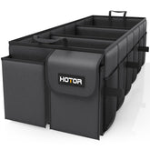 HOTOR front view showing three compartments for organized storage