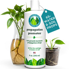 Houseplant Resource Center front bottle showing product and clear benefits