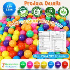 Hovenlay balls filling a children's play pit adding vibrant, engaging play surface