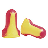 Howard Leight Laser Lite front packaging showing 200 pairs and bright colors for easy compliance