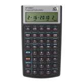 HP 10bII+ front view showing display and compact case for reliable calculations