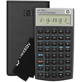 HP 10bII+ front view showing compact case and ready-to-use display