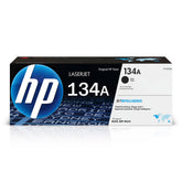 HP 134A front packaging showing model and benefits for consistent prints