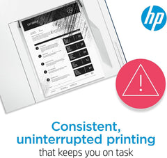 HP magenta and yellow cartridges side by side illustrating balanced color output