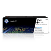 HP 414X front packaging showing cartridge and capacity benefit