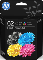 HP cartridge front packaging showing model and easy identification benefit