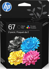 HP 67 front packaging showing pack and branding for quick identification
