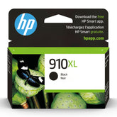 HP 910XL front view showing cartridge and clear branding for dependable prints