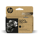 HP 923e front packaging showing product and benefit of reliable printing