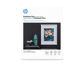 HP premium plus pack front showing glossy photo paper and brand clarity
