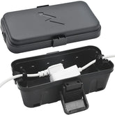 Hrensaw front view box closed showing weatherproof protection benefits