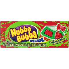 Hubba Bubba individual 5-piece pack close-up, easy to share