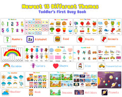 Huijing open binder layout displaying organized theme pages for guided learning