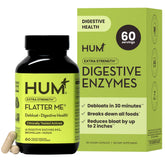 HUM Flatter Me front label showing product benefits and count