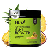 HUM front packaging showing product name and servings for easy identification and trust