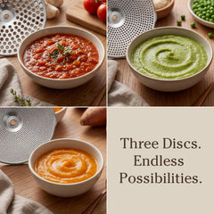 Hungry Artisan ergonomic rotary crank close-up providing comfortable manual milling