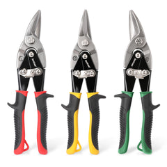 HURRICANE front view kit showing three color-coded snips and organization benefit