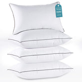 HUXMEYSON front packaging showing four pillows and benefits