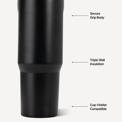 HydroJug handle and carry loop close-up highlighting comfortable single-handed transport benefit