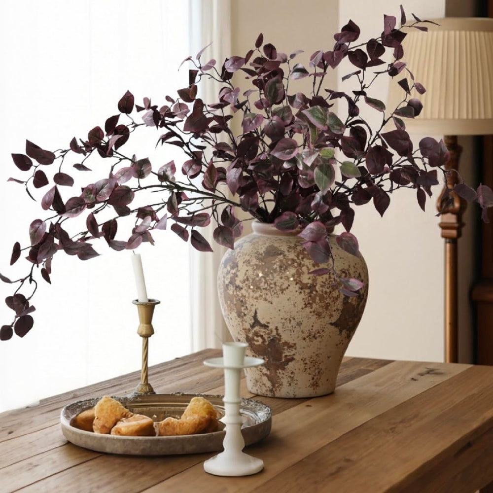 HyeFlora front packaging showing five long eucalyptus stems for instant decor